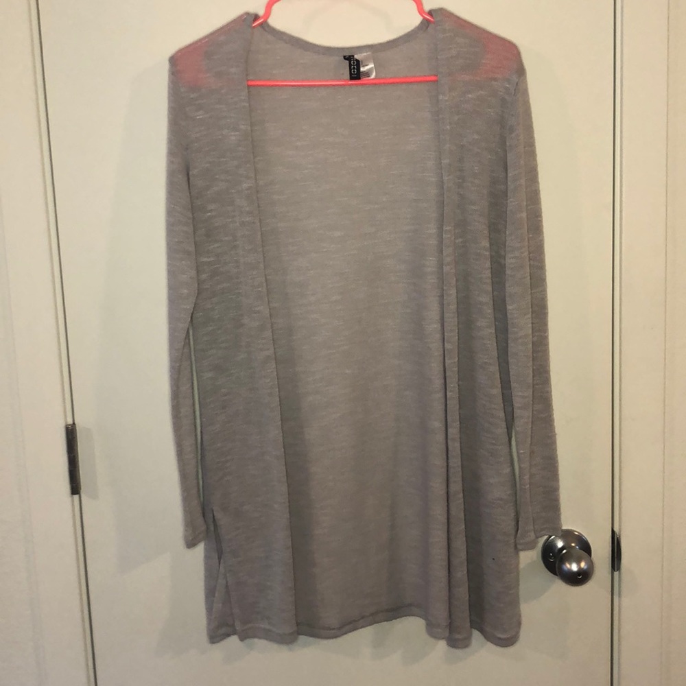 Grey H&M cardigan